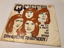 Queen Bohemian Rhapsody Portugal 7”ps Original 1975 Portuguese Rare