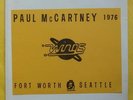 Beatles Paul McCartney & Wings LP Fort Worth Seattle King Kong Records