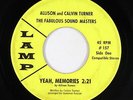 Sweet Soul/Funk 45 - Allison & Calvin Turner - Yeah, Memories - Lamp - mp3