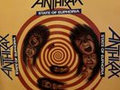 Anthrax, State Of Euphoria Vinyl Lp Ex Condition Metal Metallica Slayer