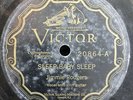 Jimmie Rodgers Sleep Baby Sleep RCA Victor 78 Record