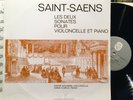 ANDRE NAVARRA Cello D'ARCO Piano Saint-Saens Cello Sonatas LP CAL 1818 NM