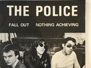 The Police Fall Out 45 RPM 1st British Release Illegal Records, Red Label RARE
