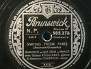 78 RPM DJANGO REINHARDT & QHCF / Swing from Paris / Them there eyes 505.276