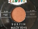 Beach Boys 45 - Surfin / Luau - Candix 301 - 1962 Surf