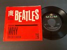 The Beatles With Tony Sheridan: Why / Cry For A Shadow 45 with Picture Sleeve