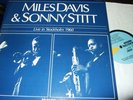 MILES DAVIS&SONNY STITT : LIVE IN STOCKHOLM 1960  2LP 1986 DRAGON SWEDEN