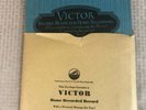 3 RCA VICTOR Home Recording 6.5” Record Blanks & Sleeves Unused c. 1940s
