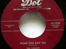 the COUNTS 45 From this day on/Love and Understanding DOT Orig. press Dwop c3814