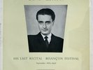 DINU LIPATTI  Record 2 of „Last Recital - Besancon“ - Columbia 33CX 1500