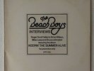 BEACH BOYS   INTERVIEWS KEEPIN' THE SUMMER ALIVE   1980 UK 