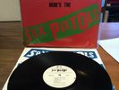 Sex Pistols - Never Mind The Bollocks USA import  VGCWith no submission sticker