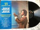 Jose Jose 15 Exitos GRABACIONES ORIGINALES LP RCA MKS-2265 Mexico Imp. RARO  OOP