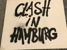 THE CLASH - LIVE IN HAMBURG -ORIGINAL VINTAGE LP with Insert. ( DAMNED, PISTOLS)