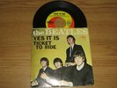 45 RPM RECORD WITH PICTURE SLEEVE THE BEATLES TICKET TO RIDE/YES IT IS