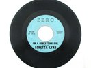 LORETTA LYNN I'M A HONKY TONK GIRL WHISPERING SEA 1960 DEBUT 45 ZERO 107 Country