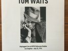 Tom Waits – Unplugged Live at KPFK –NM Blues Rock-Jazz Rock Vinyl LP-Brit Import