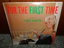 CAROL MARTIN BUDDY DAVIS TRIO FOR THE FIRST TIME MAR KEY RARE PRIVATE MN JAZZ LP
