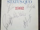 Signed Status Quo Album (all 5 members) unplayed