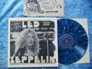 RARE LED ZEPPELIN - EARL'S COURT LP on BLUE SPLATTER VINYL   w/ RED GREEN WHITE