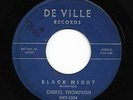 Mod Spooky Popcorn Rockabilly 45 CHERYL THOMPSON Black Night DeVille HEAR Rare