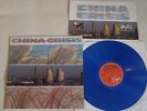 CHINA CRISIS - Working with Fire and Steel LP Blue Vinyl Virgin Canada 1983