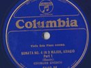 Georges Enesco – 78 rpm Columbia 5110-M, 5111-M: Sonata No 4 in D (Handel)