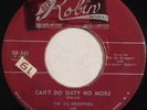 doo wop 45 RPM THE DU DROPPERS Can't Do Sixty No More RED ROBIN original