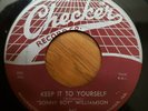 SONNY BOY WILLIAMSON KEEP IT TO YOURSELF THE KEY CHECKER 847 BLUES 45