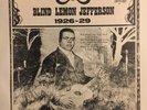 BLIND LEMON JEFFERSON   1926 - 29   BIOGRAPH LP   1ST PRESS