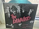 The Damned Love Song Ed Hollis YELLOW REAR variant Sleeve BLUE VINYL M/M PUNK
