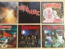 30x LP:Manowar,Slayer,Metallica,ADCD,Die Toten Hosen,Over Kill,usw.