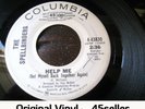 ? SPELLBINDERS promo 'Help Me' RARE BLACK TEXT with Cover Northern Soul 45