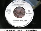 ? BARBARA COOPER promo 'What's One More Tear' VG++ with COVER Northern Soul 45