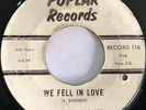 Doo Wop 45 / THE ENCHANTONES / We Fell In Love / My Picture of You / HEAR