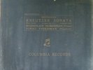 classical 4 X 78 RPM set -Beethoven - kreutzer sonata - huberman & friedman