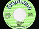 70s Soul 45 - Razzy Bailey - I Hate Hate - Aquarian - VG++ mp3