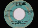 Funk Breaks/Sweet Soul 45 - Royal Cinders - Girl You Sure - Hip-Time - rare