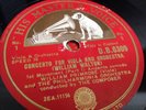 William Primrose 78 rpm Concerto For Viola And Orchestra