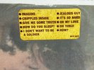 Beatles John Lennon IMAGINE 1971 Apple RARE YELLOW HYPE STICKER WITH SONG TITLES