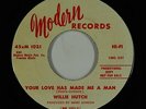 Northern Soul 45 - Willie Hutch - Your Love Has Made Me A Man - Modern - VG+ mp3