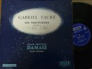 JEAN-MICHEL DAMASE / FAURE nocturnes nos 1-6    / DECCA