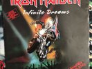 IRON MAIDEN, INFINITE DREAMS RARE ETCHED AUTOGRAPHED, POSTER BAG 12