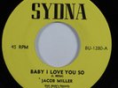 Reggae 45 JACOB MILLER Baby I Love You So SYDNA HEAR