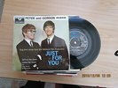 PETER AND GORDON=JUST FOR YOU  E.P.  P/C  EX+