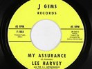 Northern Soul 45 - Lee Harvey - My Assurance - J Gems - VG+ mp3