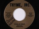 Northern Soul Garage 45 - Rebellion - Down In Texas - Thyme, Inc. - mp3 - rare