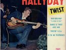 JOHNNY HALLYDAY Twist Wap-dou-wap 1961 EP BIEM Rare pochette Mate Languette RARE