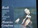 Bach: Solo Cello Suites - Maurice Gendron **Philips Plum ED1 Stereo 3LP Set**