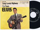 ELVIS PRESLEY (It's A) Long Lonely Highway German 45PS 1965. RCA Victor 7